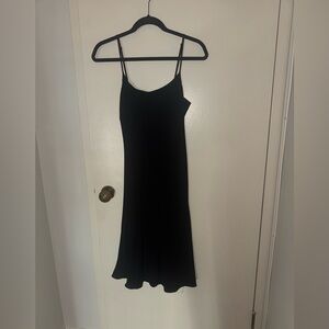 Aritzia Sunday Best Midi Black Dress